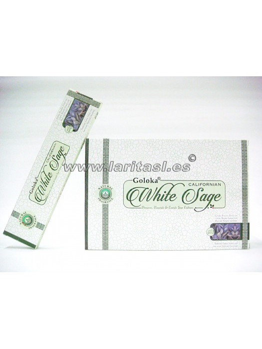 Goloka Popular Salvia Blanca 15gr (pack 12)